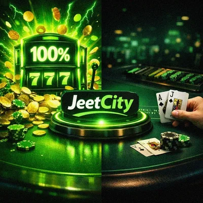 Casino game contribution rates shown on a glowing chart