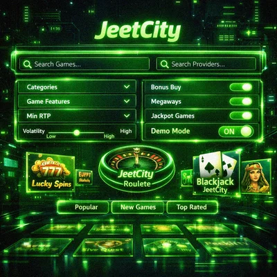 Advanced game filtering and free demo modes