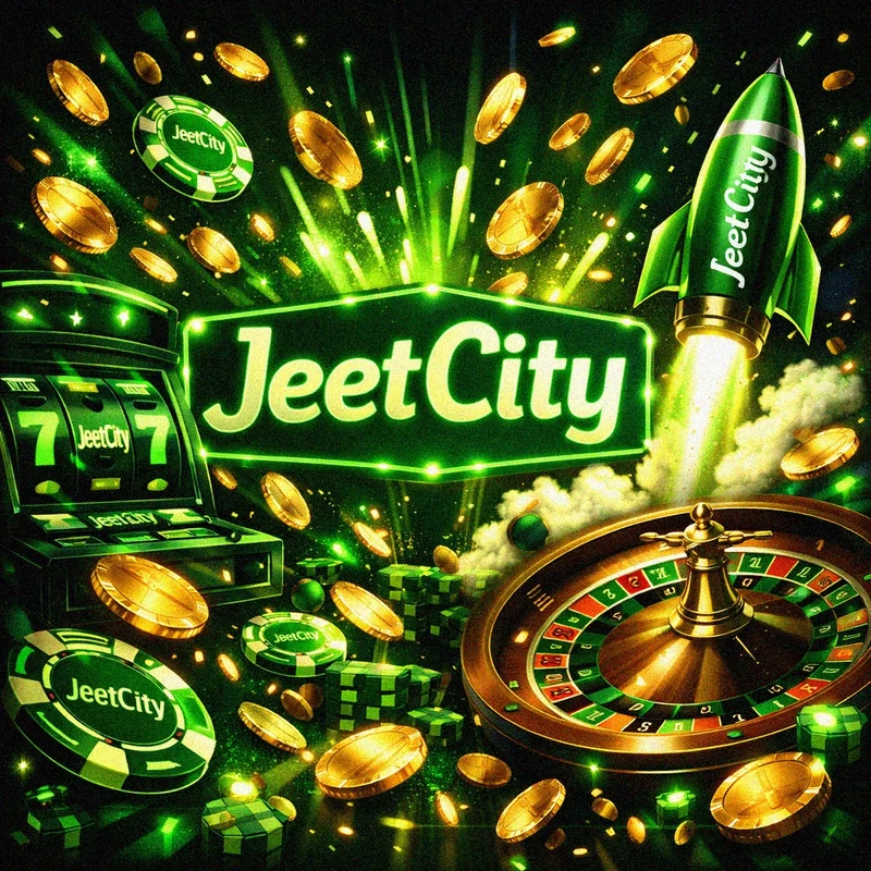 JeetCity casino games portfolio featuring pokies, live dealer and crash